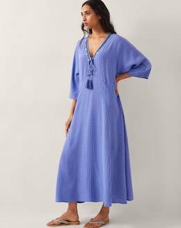 Monsoon Leslie Embellished Maxi Kaftan