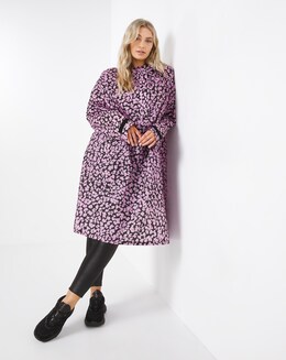 Pink Floral Sustainable Pac-a-Mac Cape