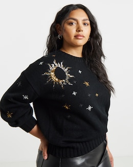 Lovedrobe Star Moon Jumper
