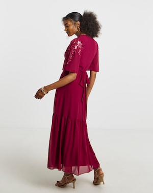 Hope & Ivy Petal Maxi Dress - Image 4