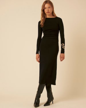 Nobody's Child Laurella Midi Dress - Image 1
