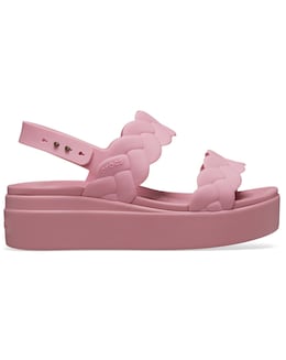 Crocs Brooklyn Woven Low Wedge Sandal
