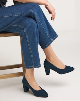 Dorothy Comfort Flexible Court Shoe Extra Wide EEE Fit