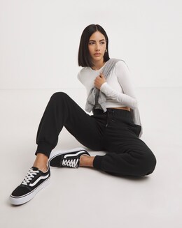 Black Core Simply Be Joggers
