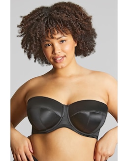Sculptresse by Panache Dana Strapless Wired Bra Black