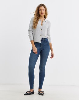 Jean Skinny Fille Joe's Jeans Taille 14 - Bleu Clair (light Wash) - Denim Stretch