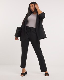 Tie Waist Workwear Trousers