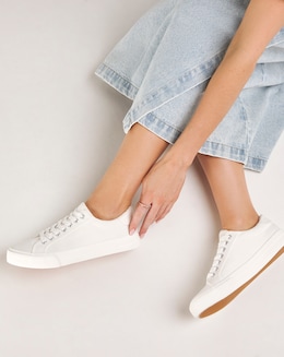 Busselton Lace Up Leisure Pumps Extra Wide Fit