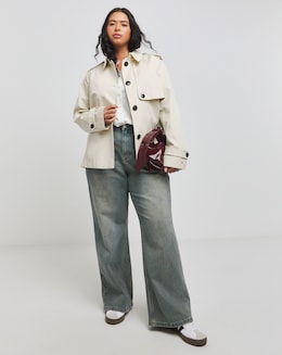 Tommy Hilfiger Cotton Short Trench