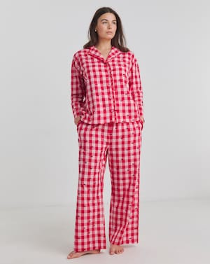 Gingham Cherry Pyjama Set - Image 4