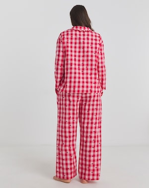 Gingham Cherry Pyjama Set - Image 2