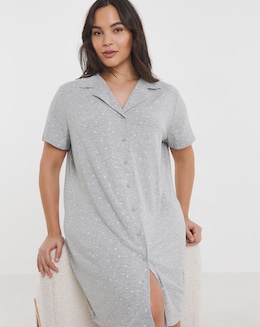 Pretty Lounge Moon &amp; Star Print Nightie