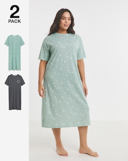 Floral 2 Pack Value Nighties