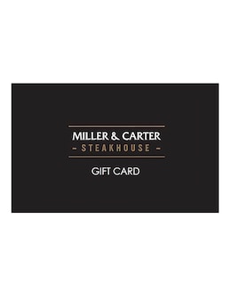 Miller &amp; Carter &pound;100.00 Gift Voucher