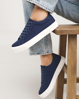 Busselton Lace Up Leisure Pumps Extra Wide EEE Fit
