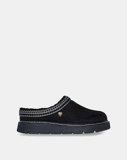 Skechers Keepsakes Lite Vegan Suede Slipper with Faux Shearling - Standard Fit