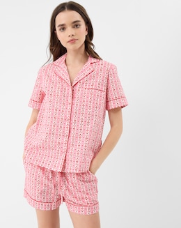 Accessorize Heart Print Pyjama Set - Image