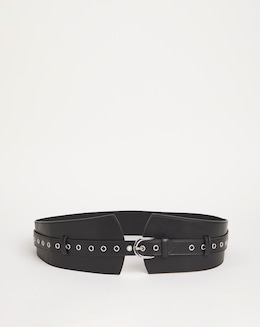 Eyelet Waist Corset Belt