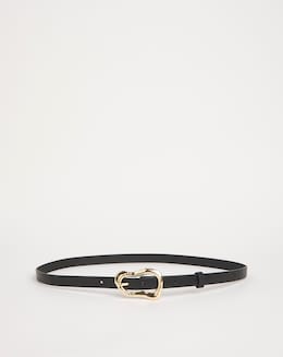 Oval Buckle Jean Belt