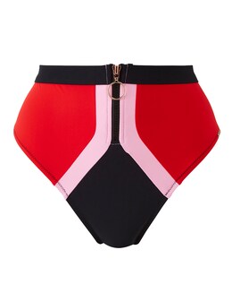 Figleaves Curve Bondi Zip Front Sporty Bikini Brief