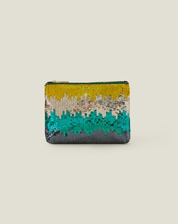Accessorize Ombre Sequin Pouch