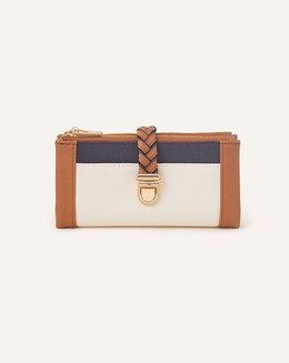 Accessorize Plait Push-Lock Purse