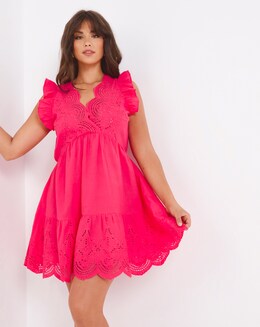 Figleaves Fantasy Scalloped Mini Dress