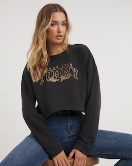 Tommy Jeans Luxe Varsity Crewneck Sweatshirt