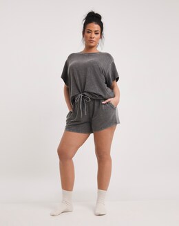 Simply Dream Ruched Back Lounge Short Set