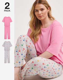 Pretty Secrets Value 2 Pack Pyjama Sets