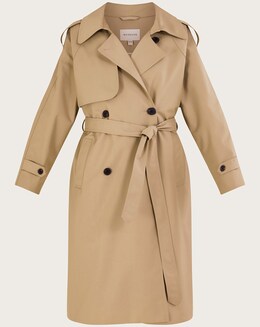 Monsoon Midi Trench Coat