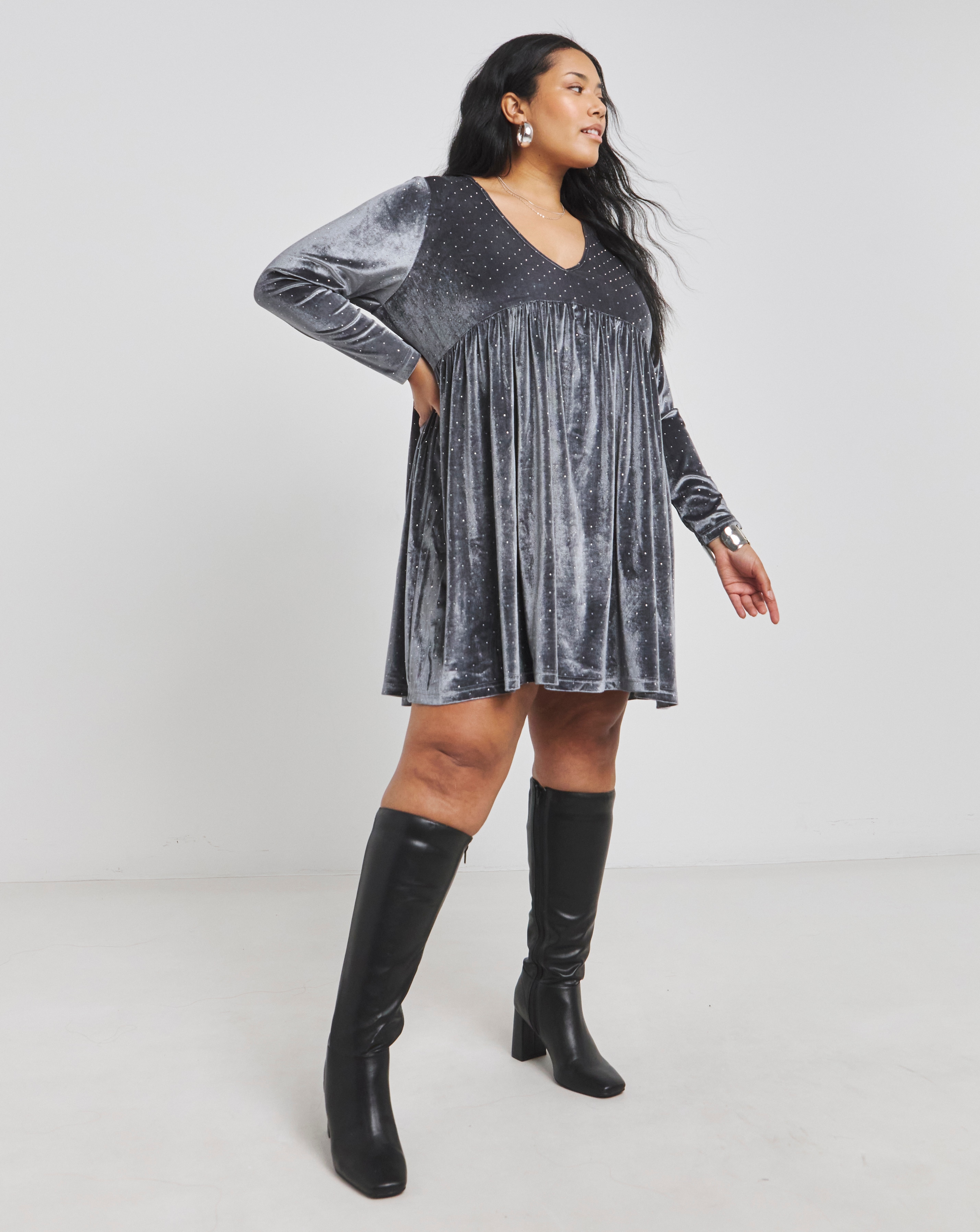 Women s Size 16 Grey Dresses Simply Be