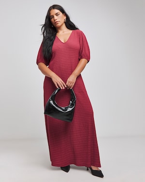 Textured Jersey Maxi Dress - Image 2