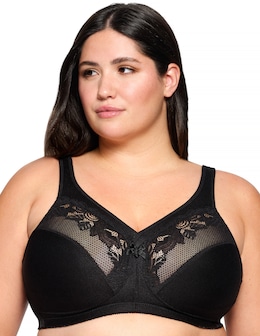 Buy OOLA LINGERIE Lace & Logo Non Padded Underwired Bra 42G, Bras