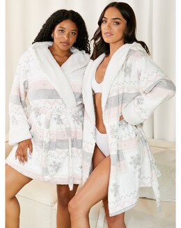 Jim Jam The label Fairisle Dressing Gown