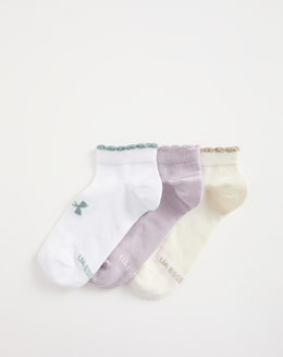 Under Armour Essential 3pk Low Cut Socks