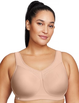 Glamorise Plus Size Hi-Impact Underwired Sports Bra 9066