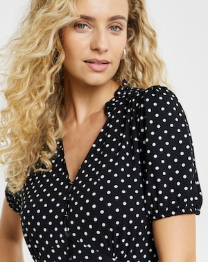 Joe Browns Perfectly Polka Midi Dress - Image 2