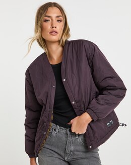 VANS Suffolk Cheetah Check Pile Coat - Image