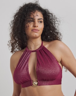 Figleaves Curve Cancun High Neck Bikini Top