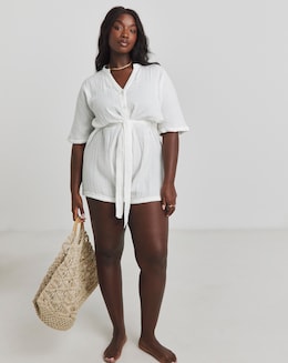 Cotton Beach Playsuit