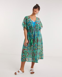 Figleaves Frida Maxi Beach Kaftan