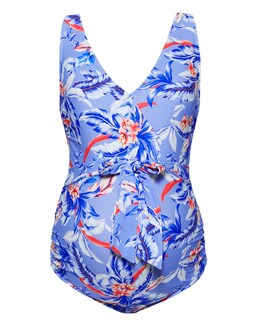 Figleaves Tahiti Mindful Maternity Non-Wired Wrap Tie Swimsuit