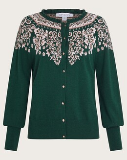 Monsoon Hope Fair Isle Cardigan