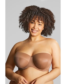Sculptresse by Panache Dana Strapless Wired Bra Caramel