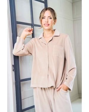Ribbed Revere Pyjama Set - Image 1