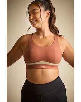 Panache Freedom Non Wired Non Padded Sports Sienna Rose/Chalk