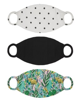 Little Mistress 3 Pack Face Coverings