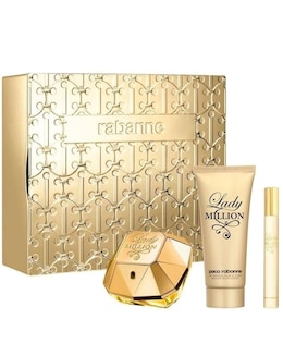 Paco Rabanne Lady Million 80ml &amp; 100ml Body Lotion &amp; 5ml Mini
