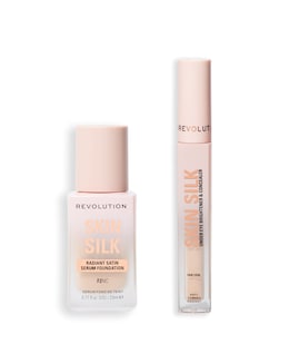 Revolution Skin Silk Radiant Skin Foundation 2 &amp; Concealer Fair Cool Duo